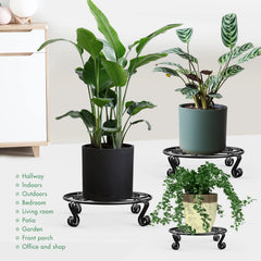 Close-up of Yimobra plant stand legs and stability