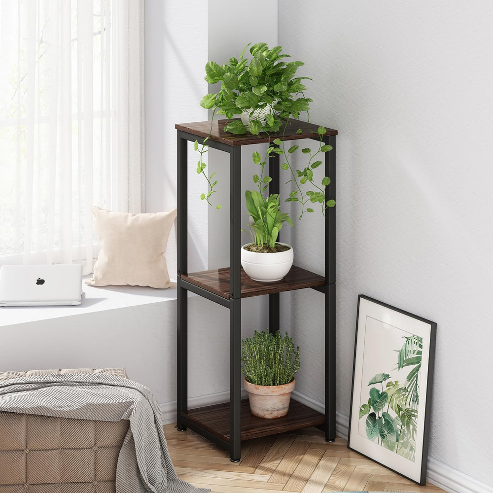 Close-up of YIZAIJIA Plant Stand assembly instructions