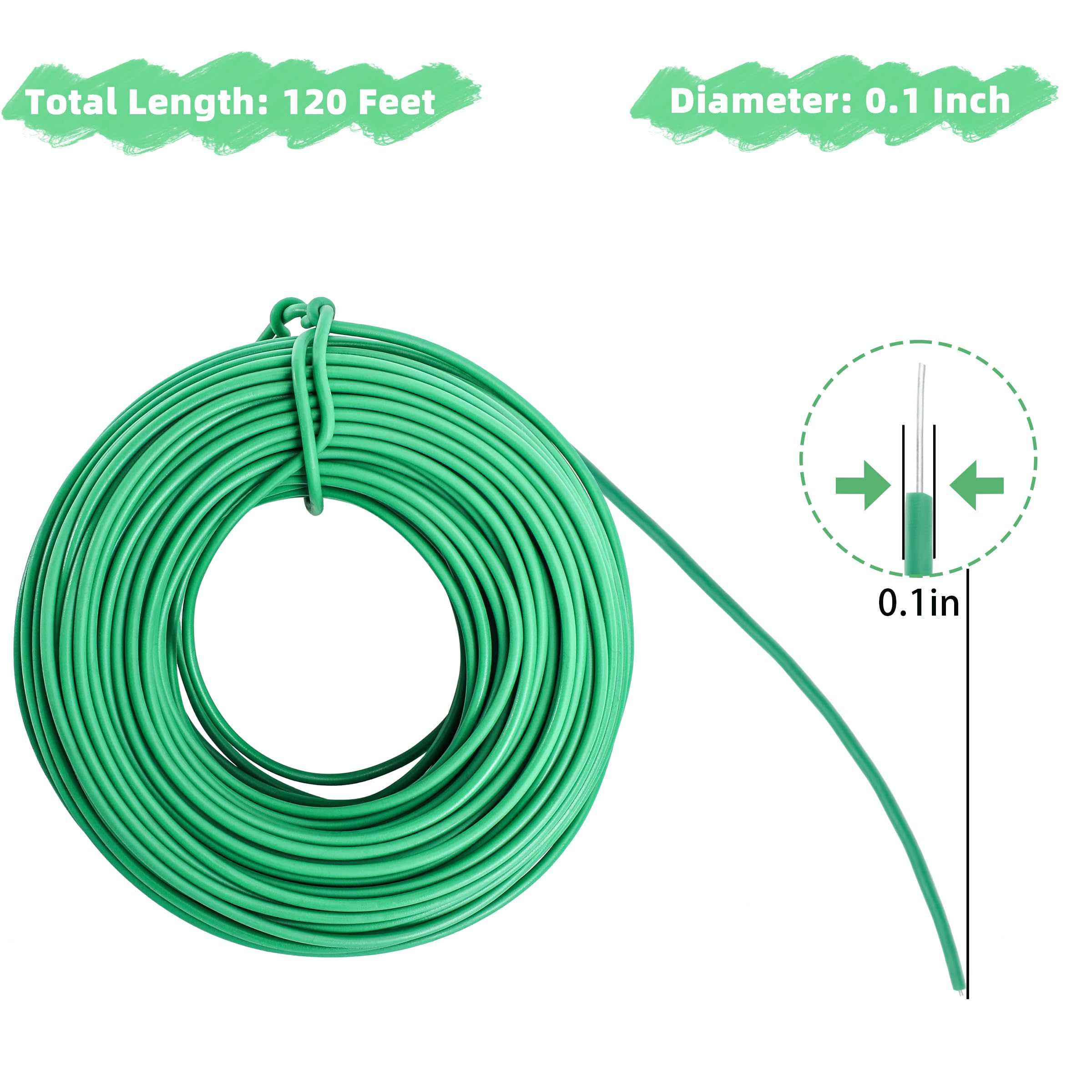 Close-up of YMHB Soft Twist Tie material