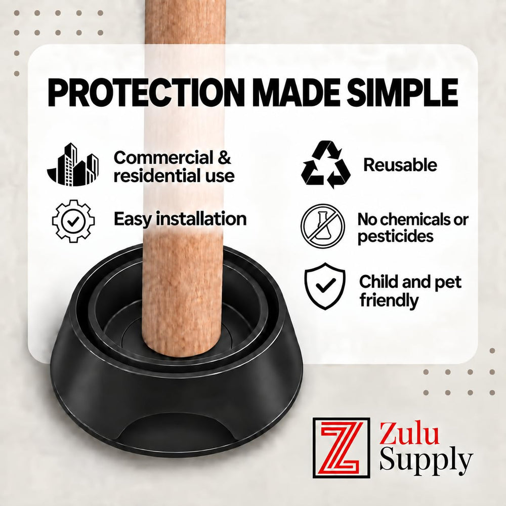 Close-up of Z Zulu Supply Bed Bug Interceptor opening