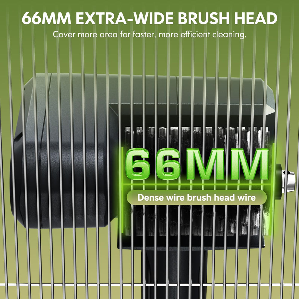 Close-up of Zeltor Electric Grill Brush head