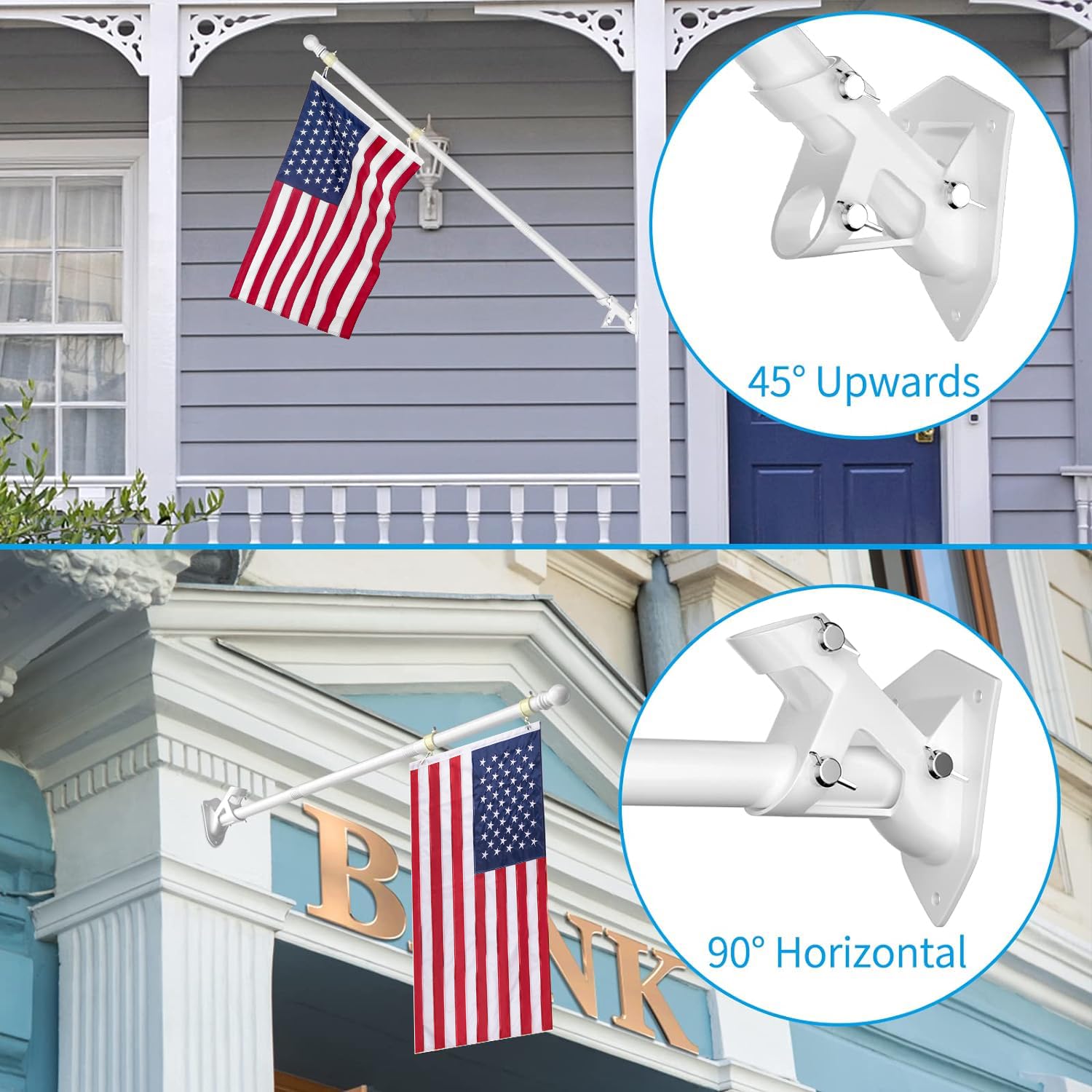 Close-up of ZMTECH stainless steel flag pole top ball