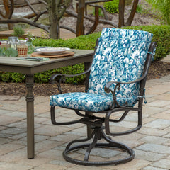 Close-up view of Arden Outdoor Chair Cushion fabric texture