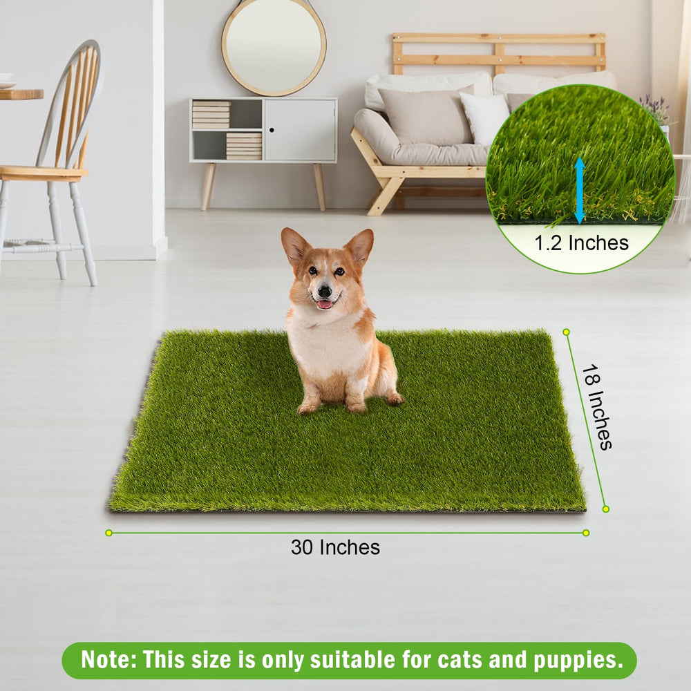 Close-up view of CooRug artificial grass texture