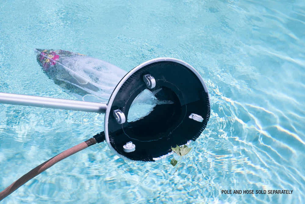 Close-up view of perimeter brushes on Poolmaster 28316