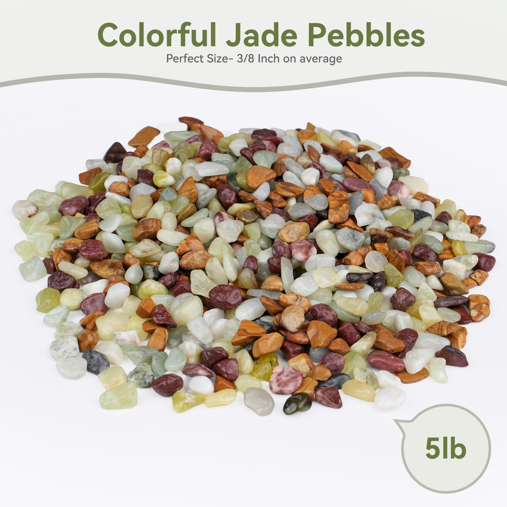Close-up view of Pulovin polished pebbles showcasing smooth texture