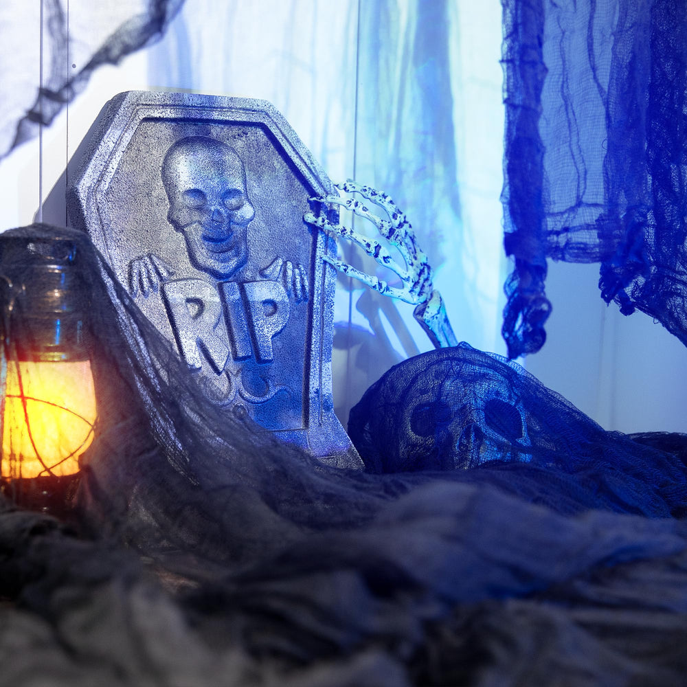 Close-up view of RunNico Halloween Creepy Cloth texture