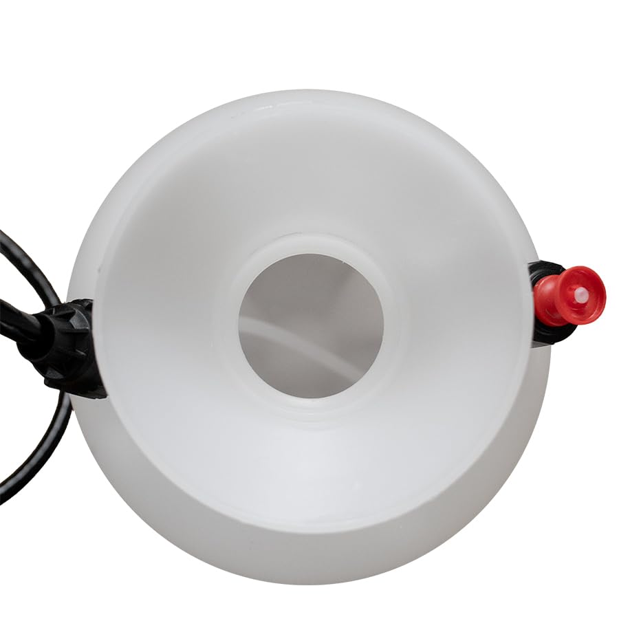 Close-up view of the Field King sprayer's funnel top for easy filling
