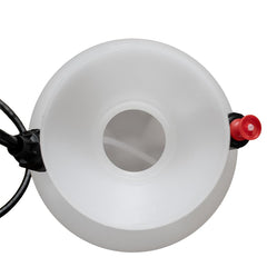 Close-up view of the Field King sprayer's funnel top for easy filling