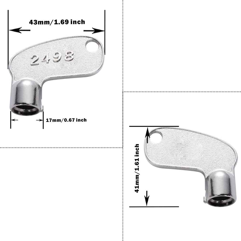Close-up view of WAHLIN PARTS ignition key part number 8-94402498