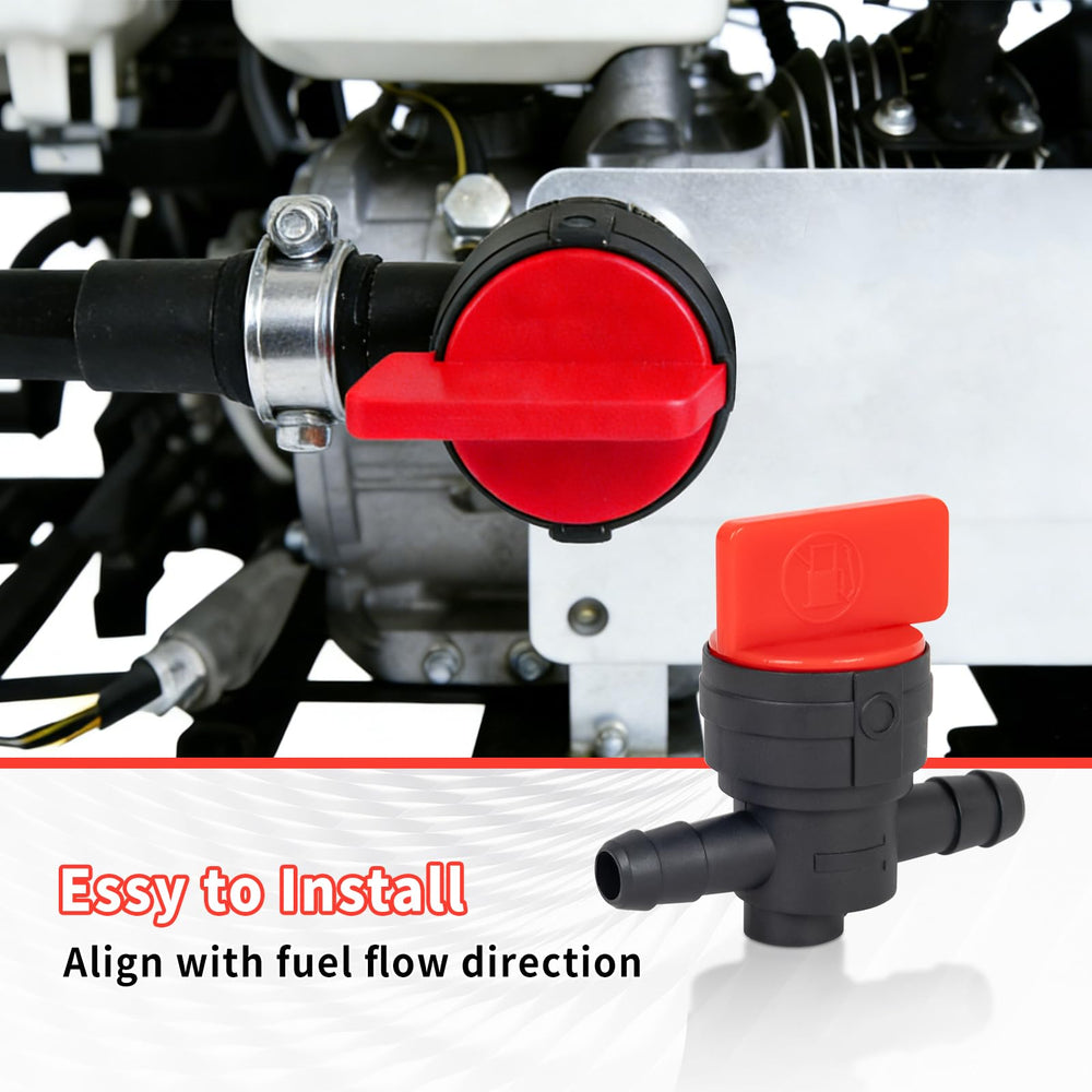 CLSR2U Fuel Shut Off Valve with measuring tape for size reference