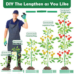 Cludoo garden gloves included in the stakes set