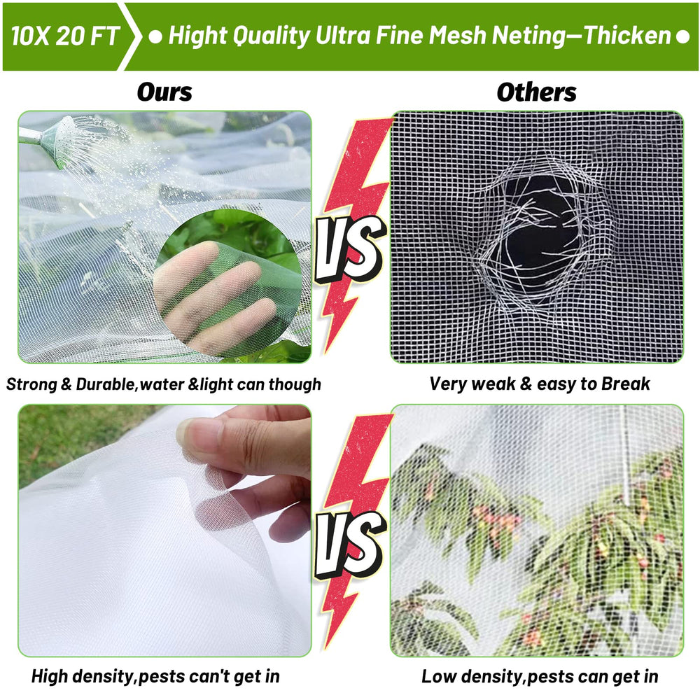 Cludoo greenhouse clips included in the kit