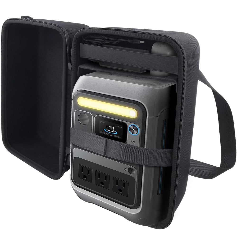 co2CREA hard travel case side view with strong zipper