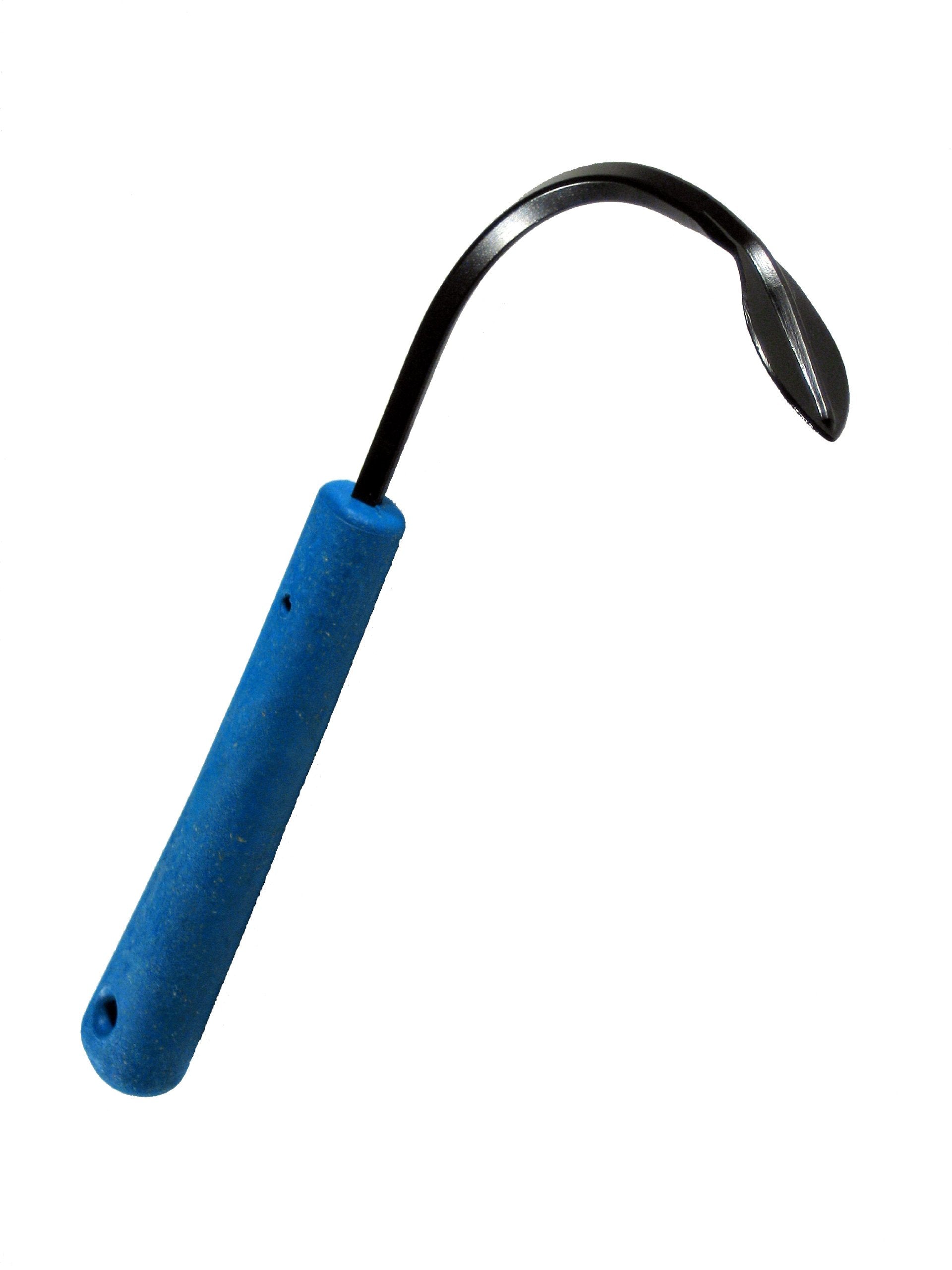 CobraHead Original Weeder front view with blue handle