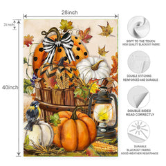 COCJCJ garden flag showcasing vibrant colours