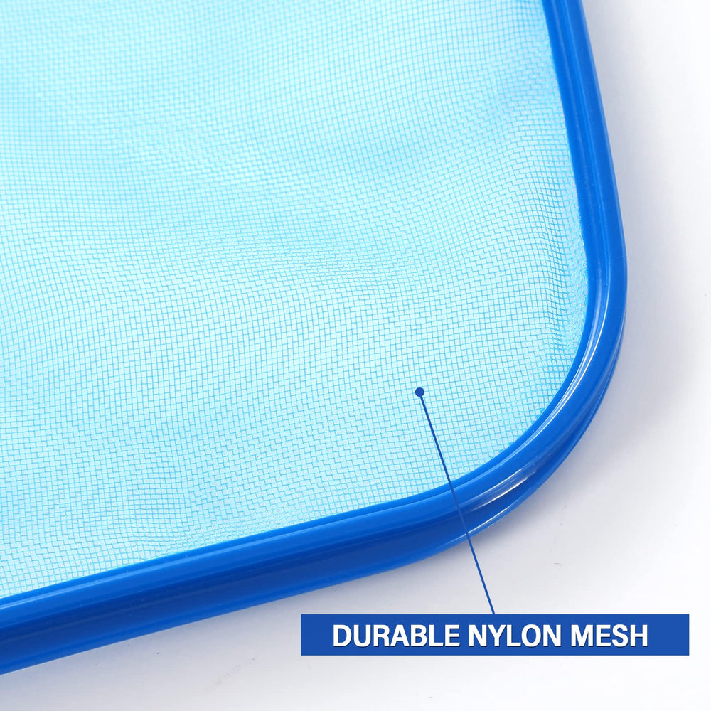coclothy Pool Skimmer Net attached to a standard pole