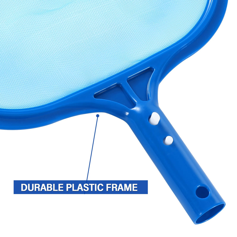 coclothy Pool Skimmer Net displaying easy-scoop edge