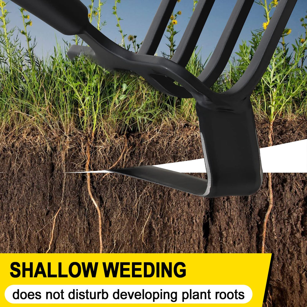 COCONUT Garden Hoe 73 inch with ergonomic handle