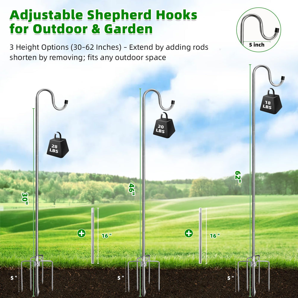 COCONUT Shepherds Hook assembly accessories