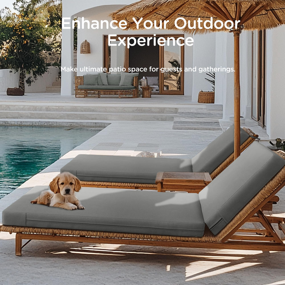 Codi cushion showing waterproof fabric features