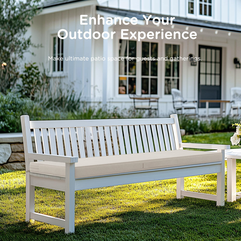 Codi Outdoor Bench Cushion packed for shipping