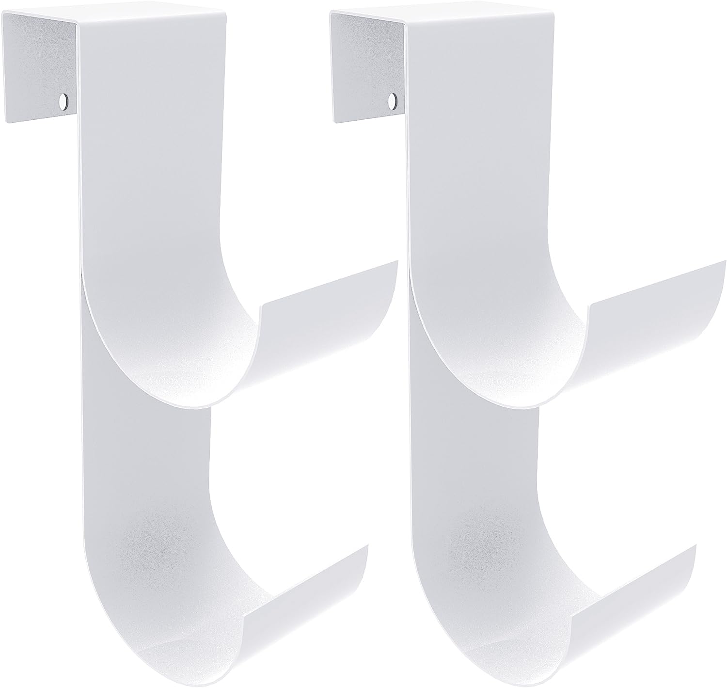 codree 2 PCS Pool Fence Hooks front view, white color