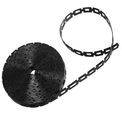 codree 50 ft plastic chain lock tree tie roll, black