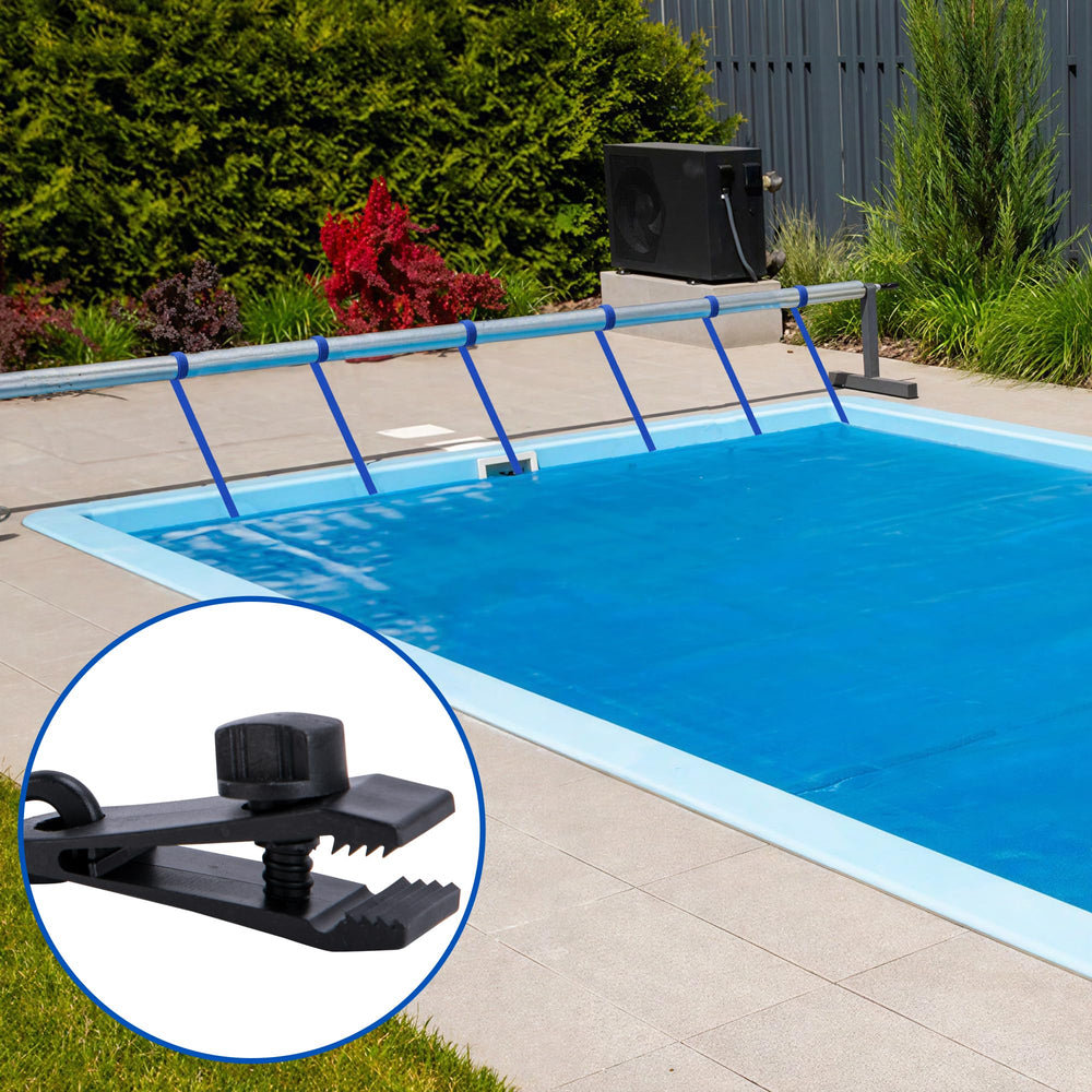 codree solar cover attachment kit laid out on a surface