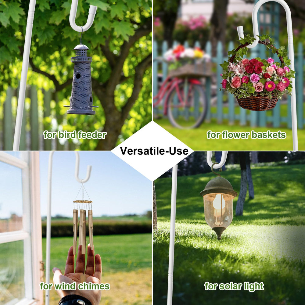 cogardenshower Bird Feeder Pole assembly instructions visual