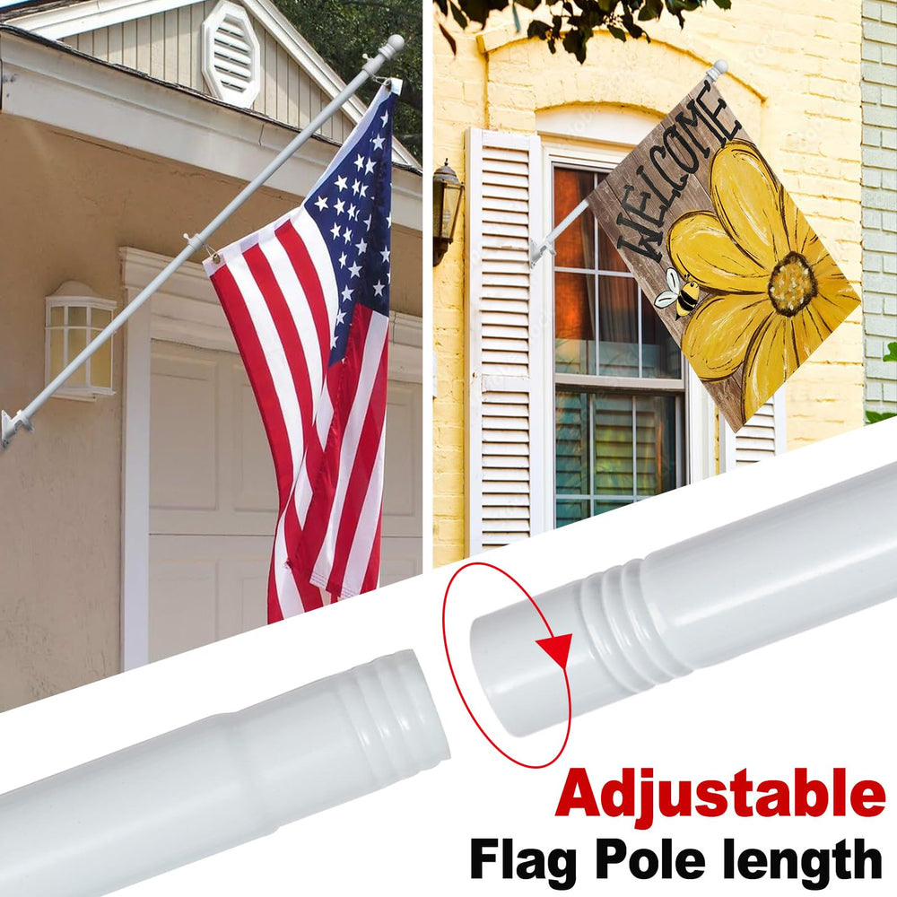 cogardenshower flagpole hardware kit components