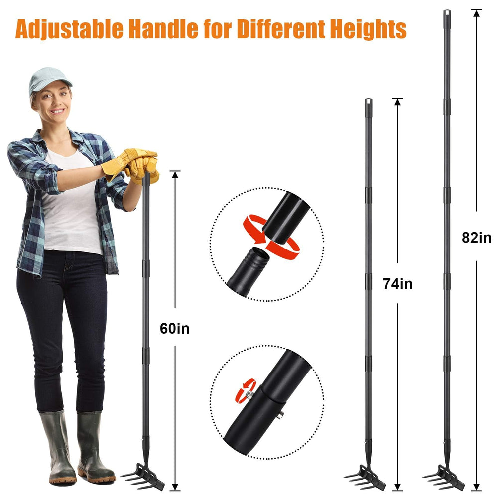 cogardenshower garden hoe in storage position