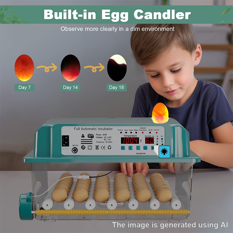 CoInceptus incubator displaying temperature calibration feature