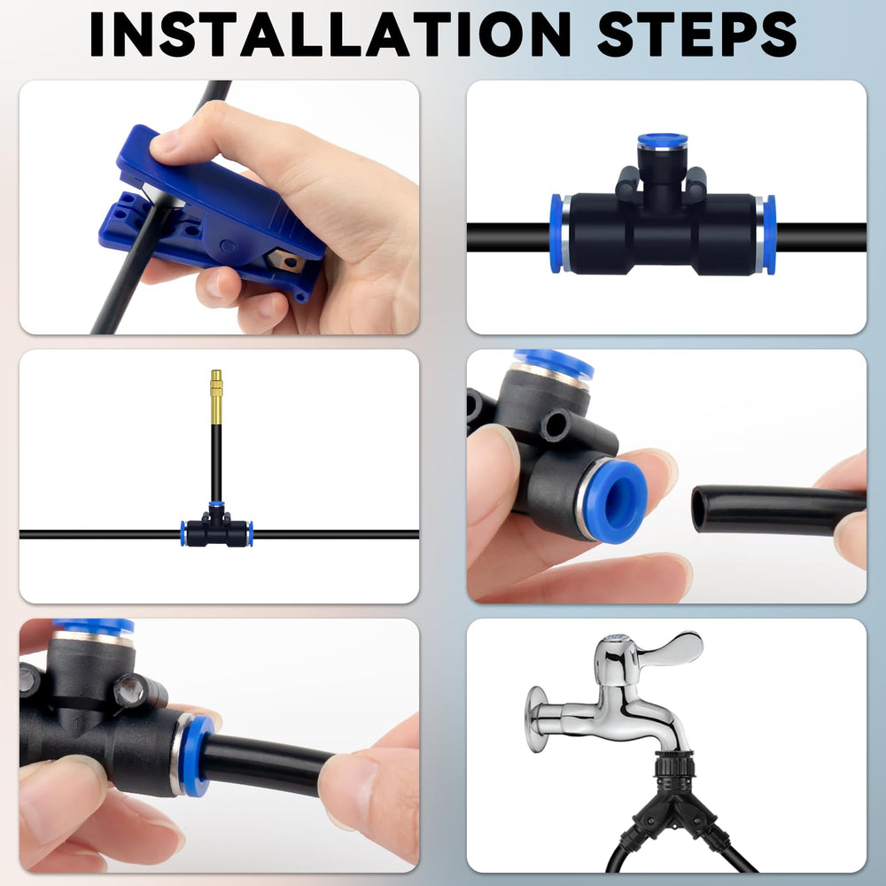 Cokacot 360° bendable irrigation nozzles in action