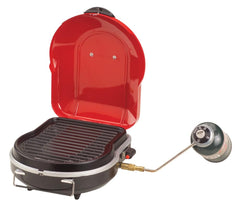 Coleman Fold 'N Go Portable Propane Grill red front view
