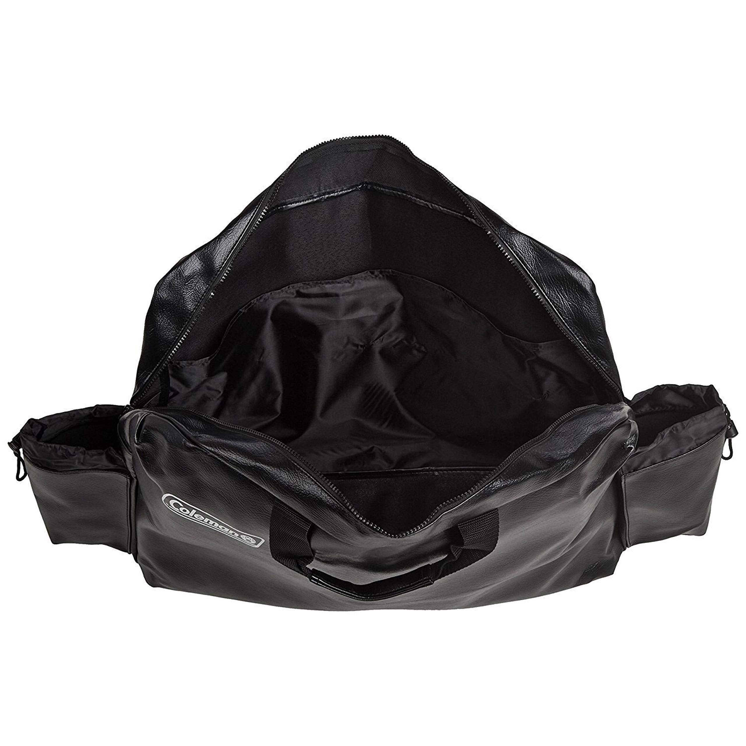 Coleman Stove Carry Case side view showing propane pouches