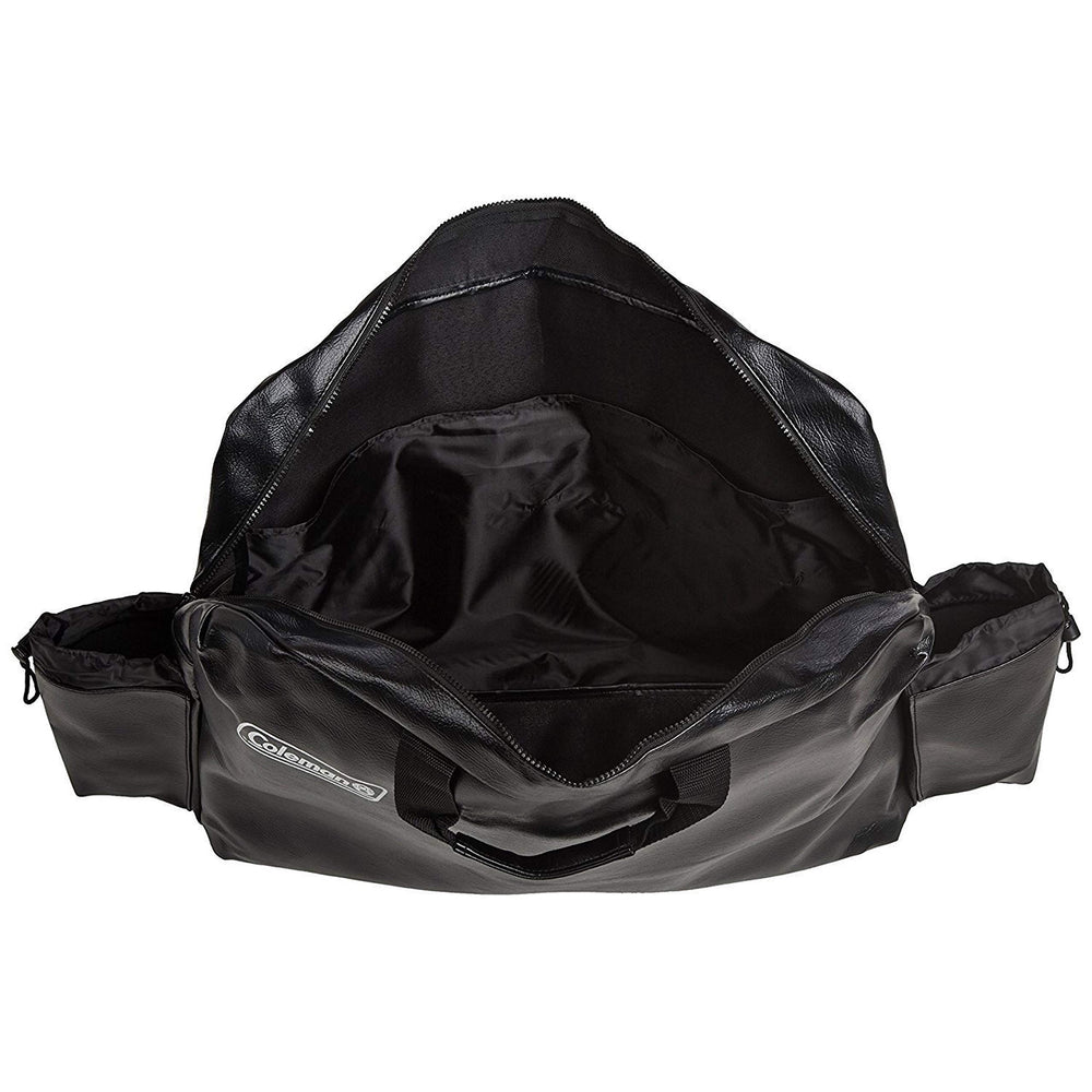 Coleman Stove Carry Case side view showing propane pouches