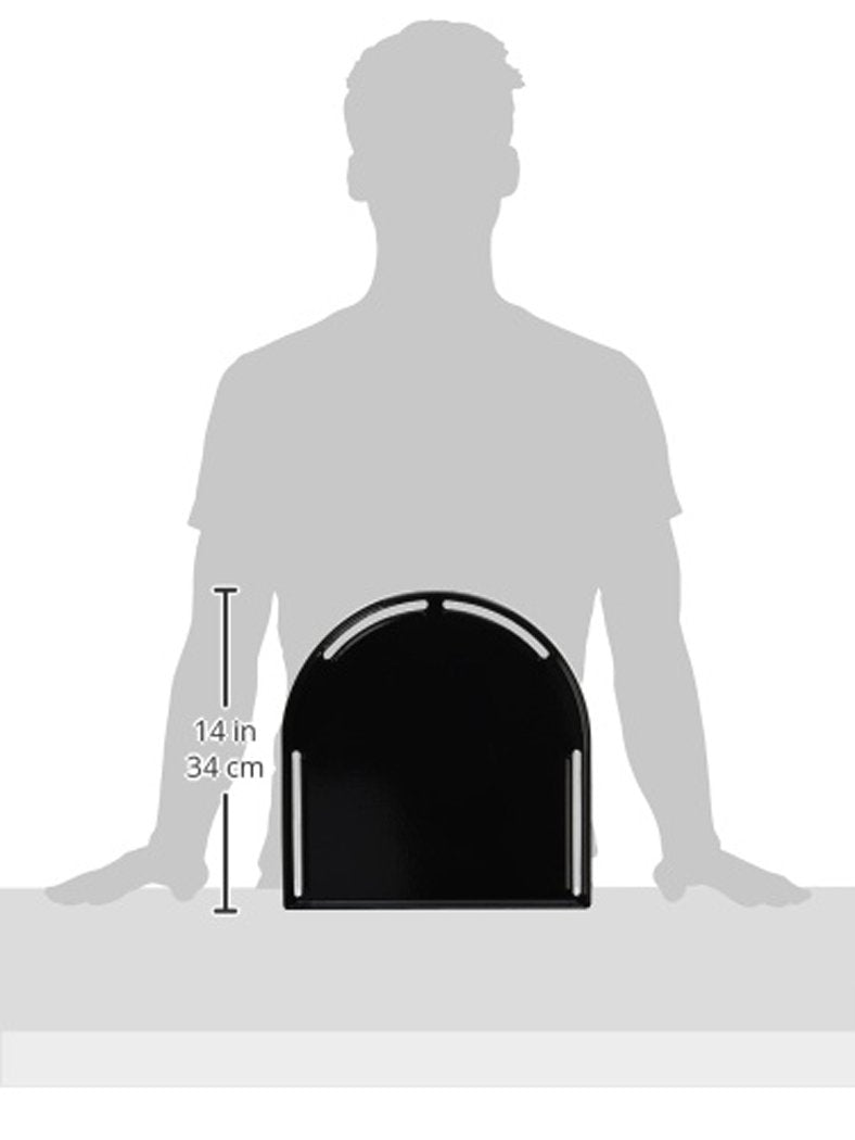 Coleman Swaptop Cast Iron Griddle side view showcasing dimensions