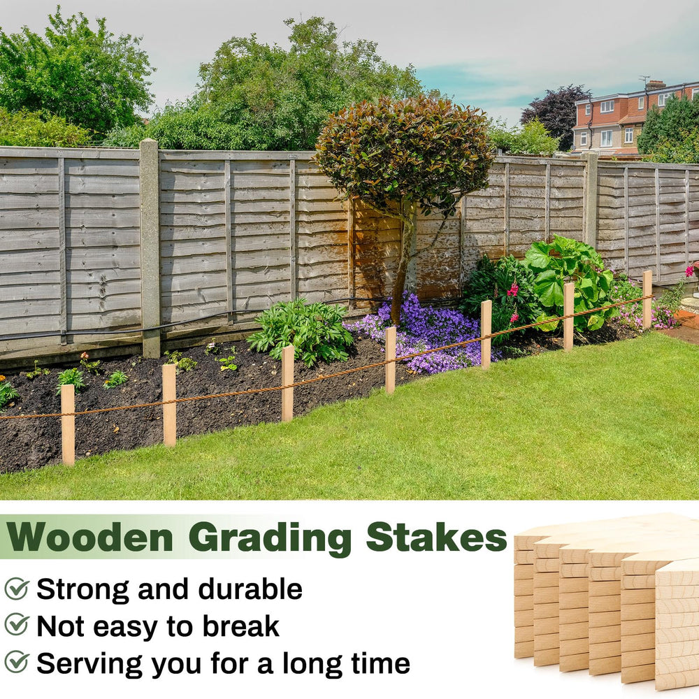 Colingmill wooden stakes with smooth finish