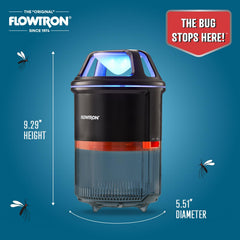 Collection chamber of Flowtron bug trap