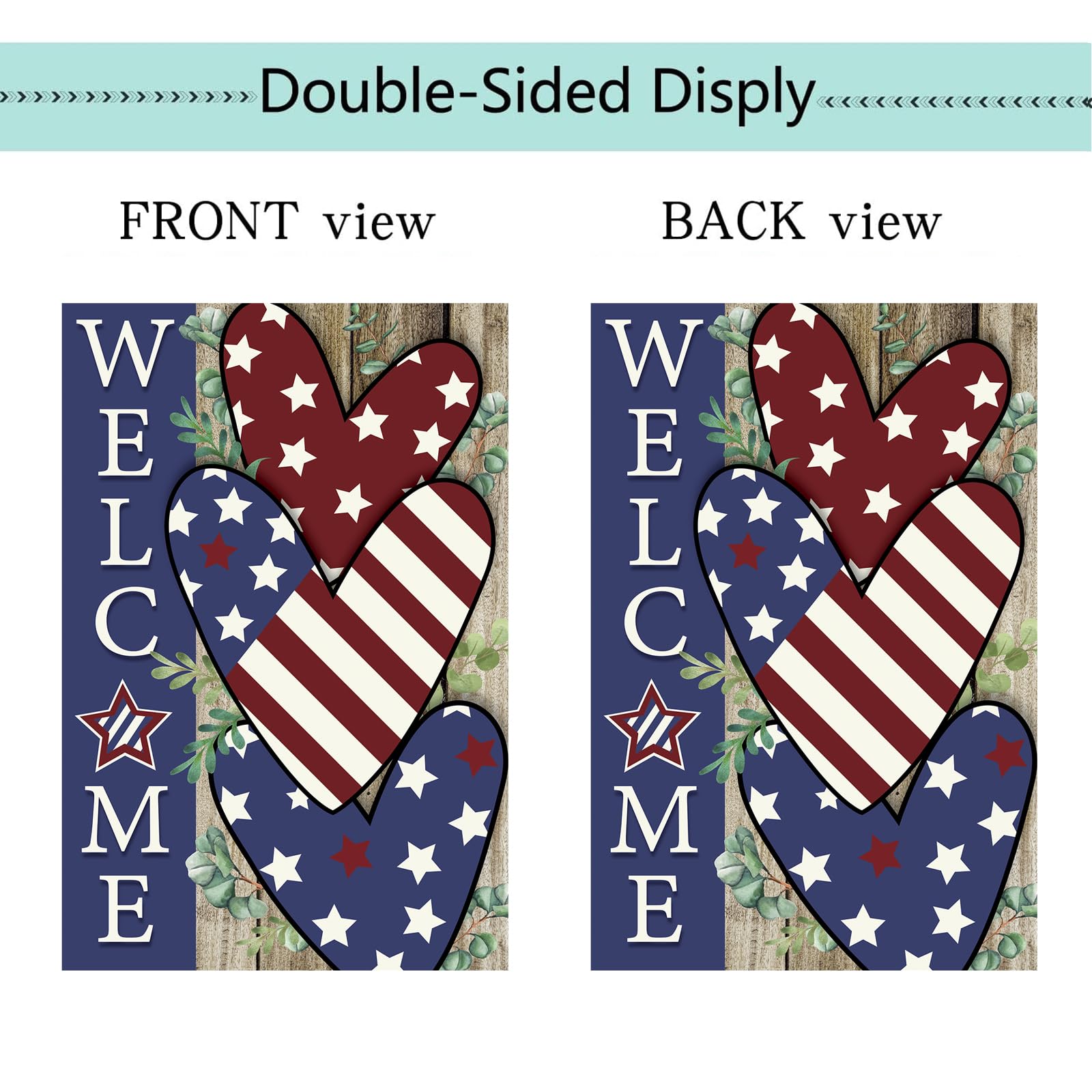 Collection of Lumifan garden flags for different holidays
