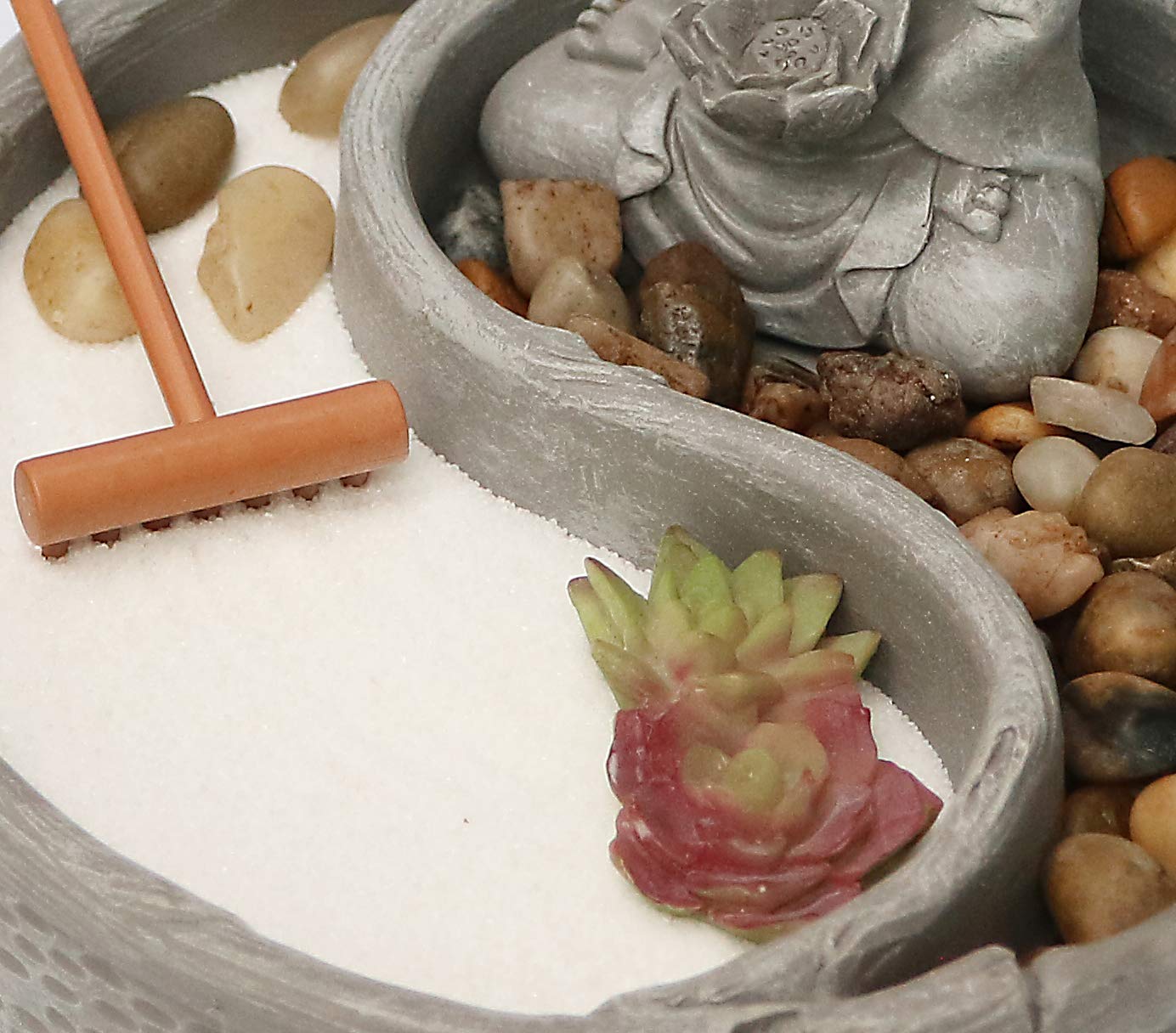 Color box packaging of Nature's Mark Mini Zen Garden Kit