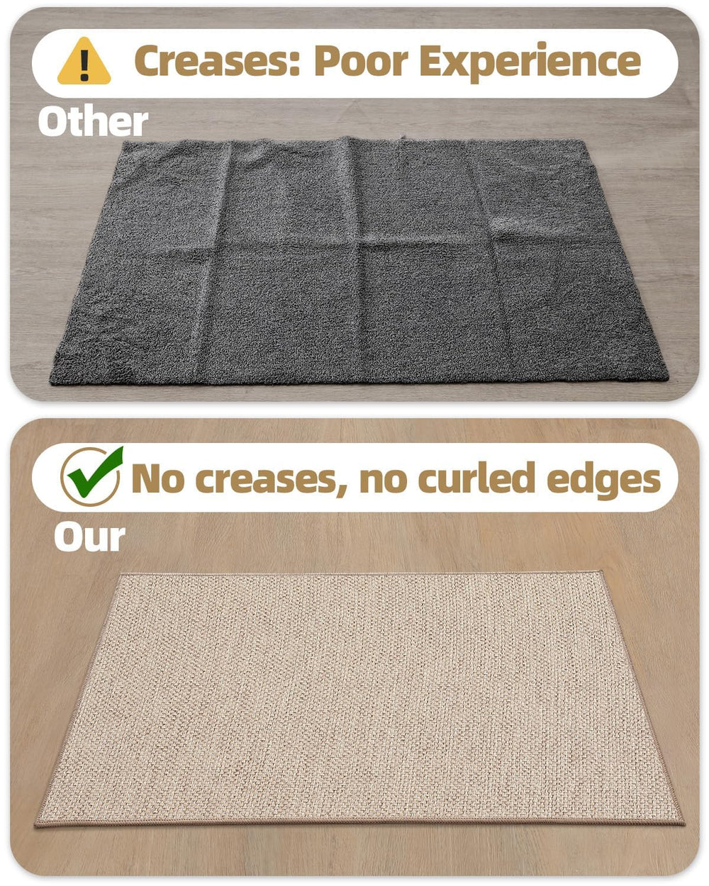 Color&Geometry door mat in laundry room setting