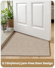 Color&Geometry Door Mat with non-slip rubber backing