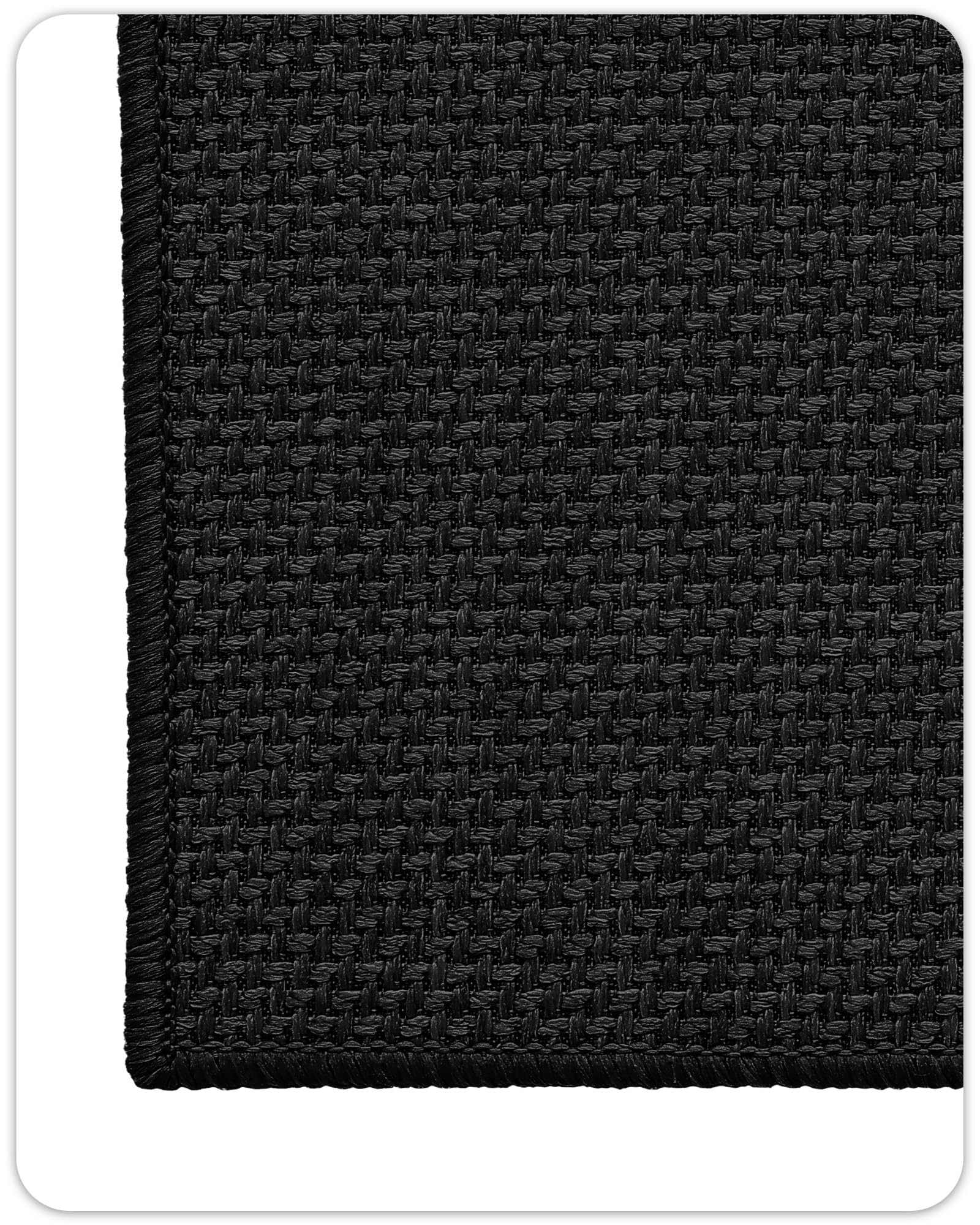 Color&Geometry Indoor Door Mat 24"x36" with rubber backing detail