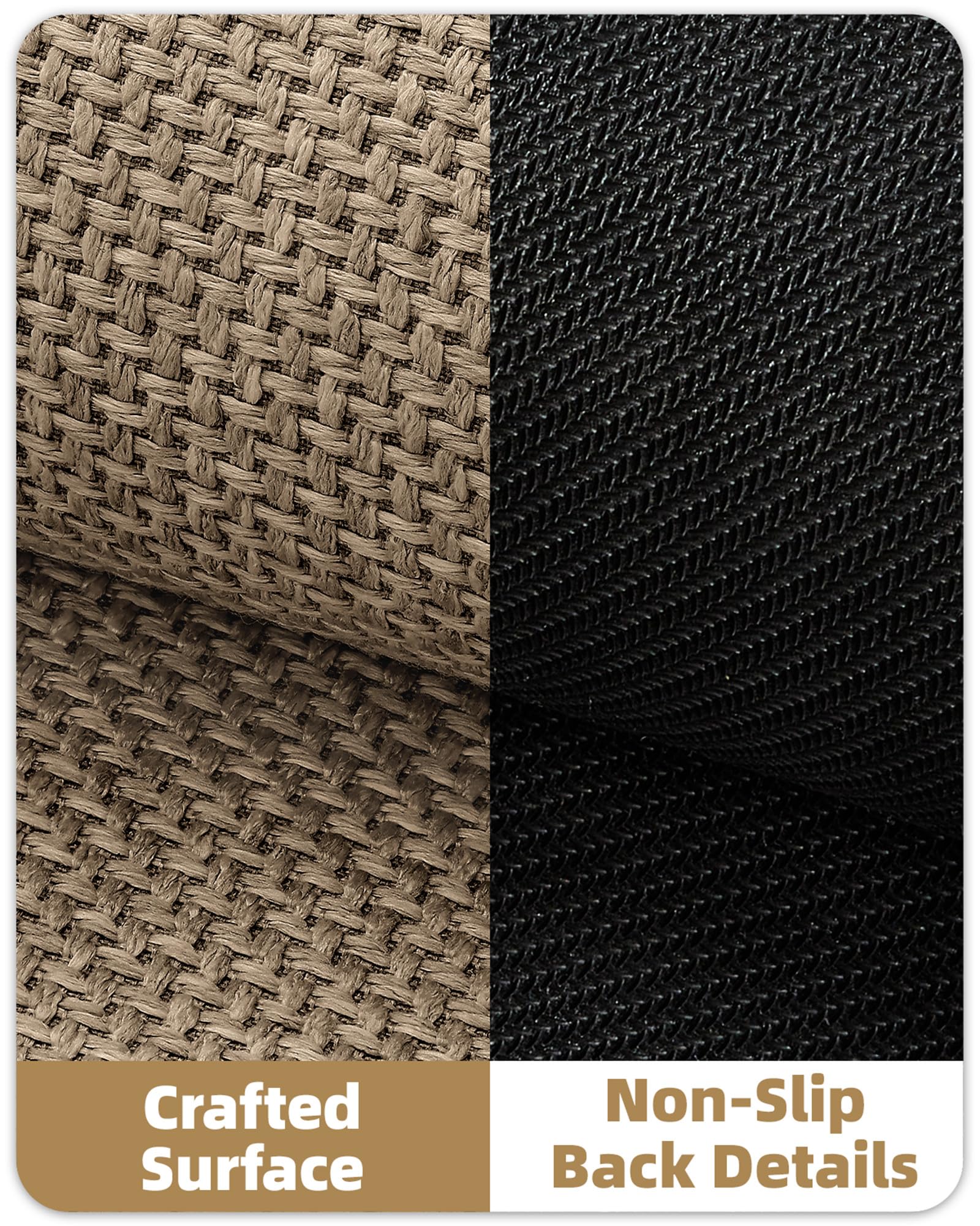 Color&Geometry Ultra-Thin Indoor Door Mat non-slip rubber backing