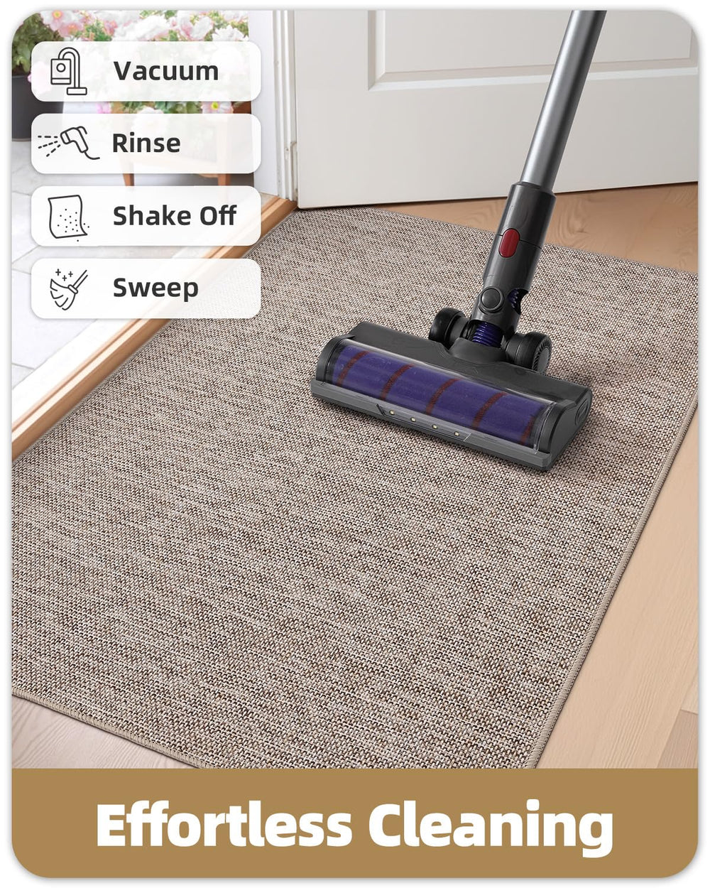 Color&Geometry Ultra-Thin Indoor Door Mat packaging front view
