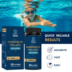 Colorimetric tube included in DIPSTIK phosphate test kit