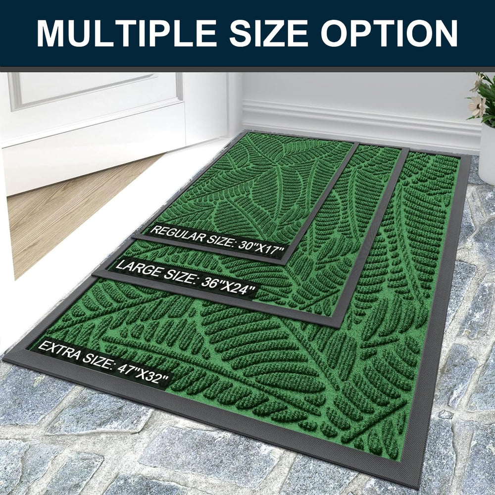 Colorxy doormat in indoor entryway