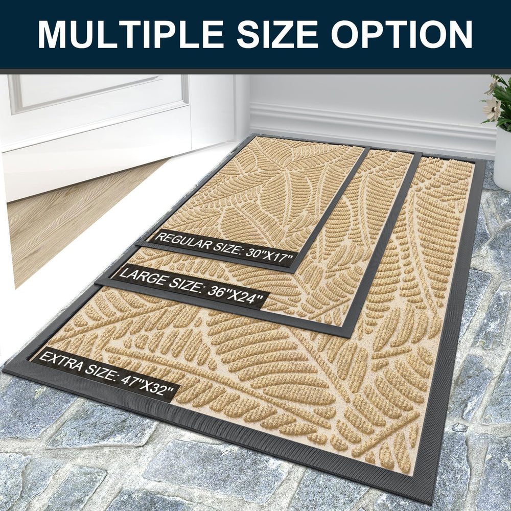 Colorxy doormat placed in high-traffic area